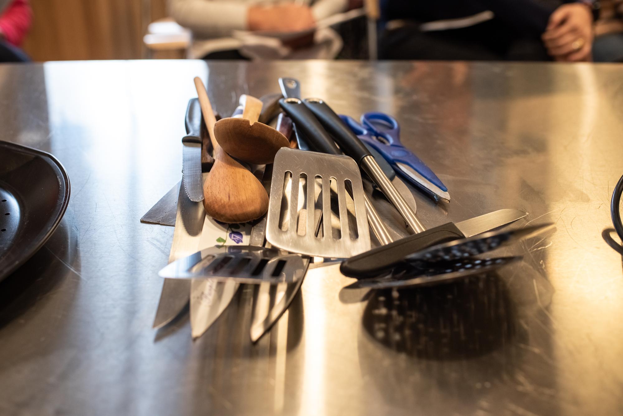 Set di strumenti professionali per cucina